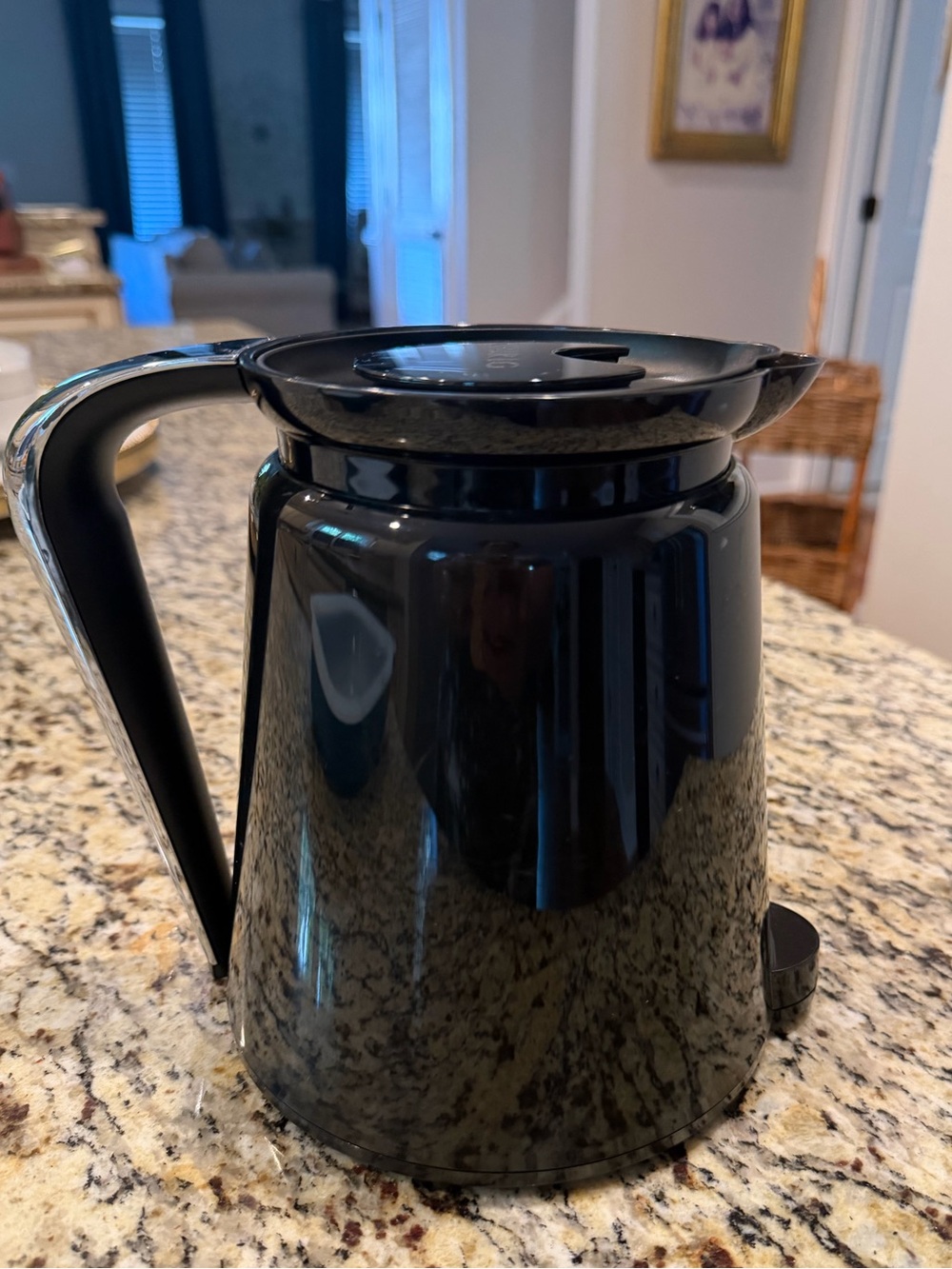 Black Carafe - Sleek Home Kitchen Pour-Over Kettle